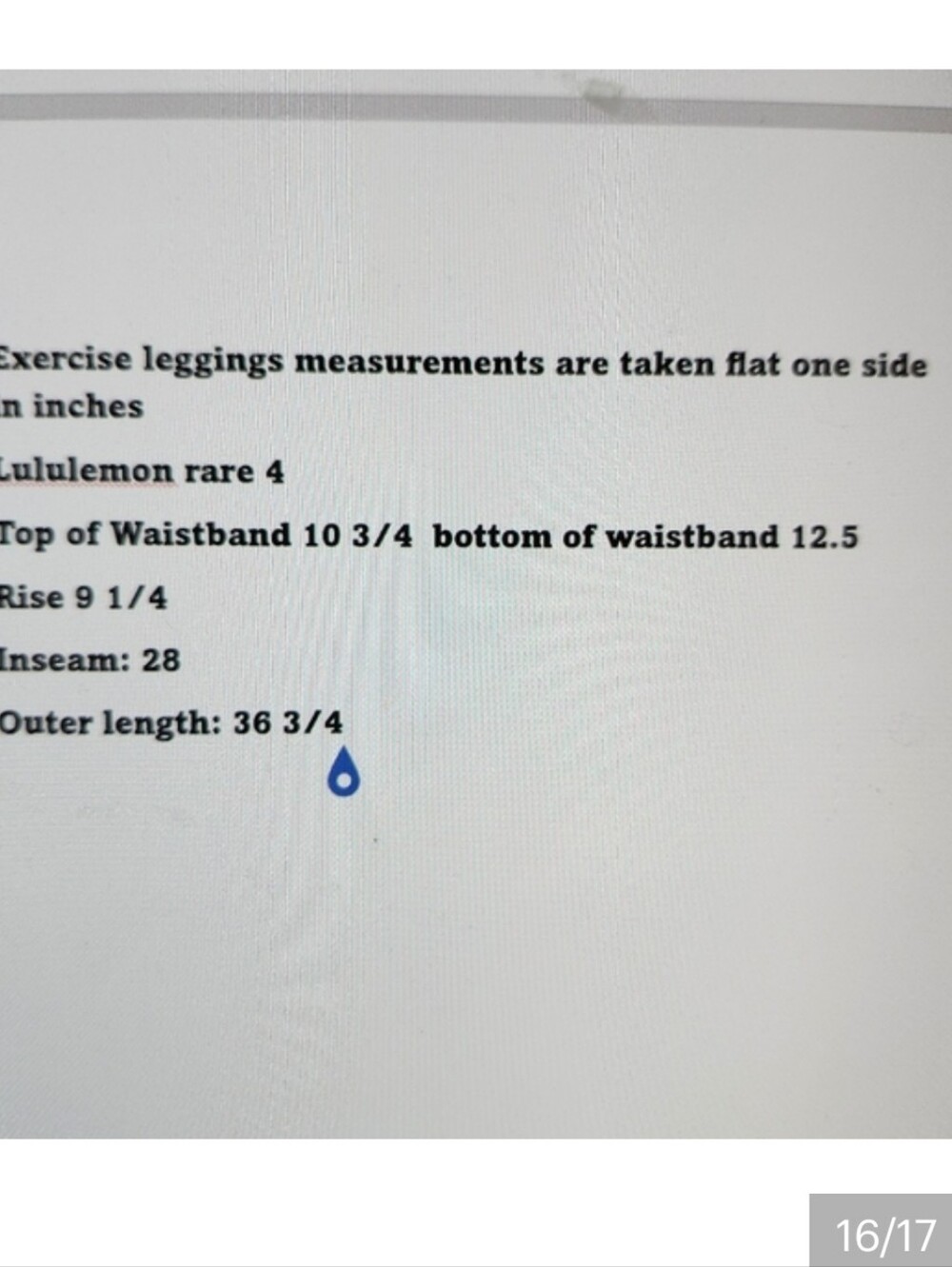 Lululemon Women's Align HR Pant 28" Water Blossom W5BZ0S mult color leggings 4 - Picture 14 of 15